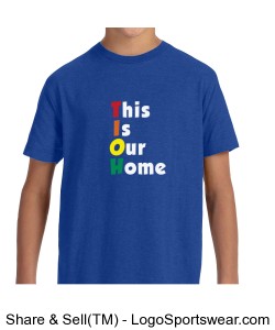 Youth This Is Our Home Shirt Design Zoom